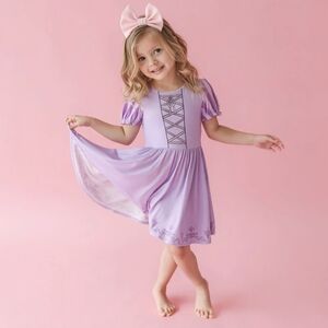 Posh Peanut Disney Princess Rapunzel Twirl Dress 5T/6T NWT